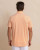 Southern Tide brrr°-eeze Meadowbrook Stripe Polo in  Tangerine Orange