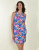 Southwind Apparel Tropical Leaf Charleston UPF 50+ Sleeveless Dress