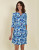 Southwind Apparel Sea Petals Venice UPF 50+  3/4 Sleeve Dress