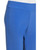 Front View of Krazy Larry Microfiber Skinny Pull-On Dress Pants in Blue