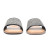 Jelavu's Delicate Raffia Black Slip-On Sandal