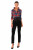 Gretchen Scott's Black Silky Velvet Pull on Pant