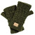 Turtle Fur Mika 100% Wool Handmade In Nepal Fingerless Gloves In Forest | Island Pursuit | Free Shipping Over $100