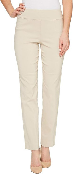 Krazy Larry Pull-On Ankle Pants in Stone 