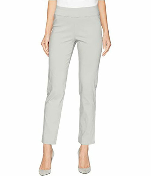 Krazy Larry Pull-On Ankle Pants in Cement 