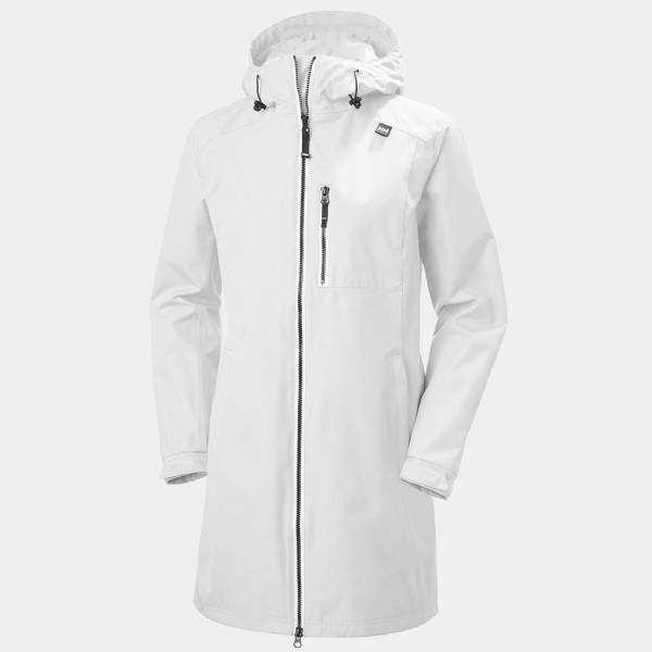 Helly Hansen Women's Long  Belfast Jacket in White