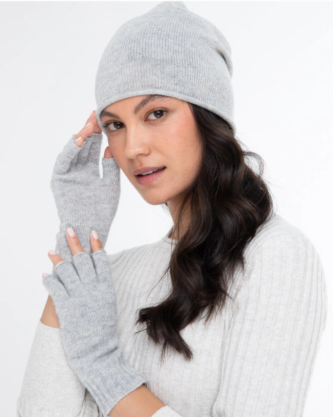 Alashan Cashmere Cashmere Essential Fingerless Glove in Shade 