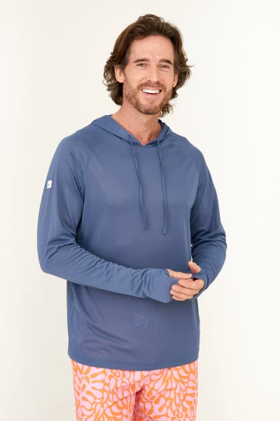 HIHO Caribbean UPF 50 Eli Tech Hoodie | Island Pursuit | Free shipping over $100