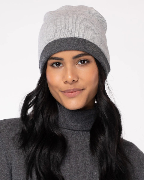 Alashan cashmere 100% Cashmere Tubular Reversible Hat
