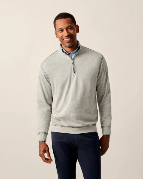 Johnnie-O Men's Hanks "Lightweight Sully" 1/4 Zip Pullover