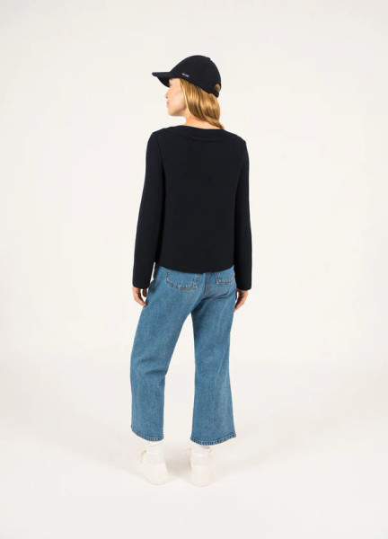 Saint James Adrets Reedit Wool Sweater Cardigan