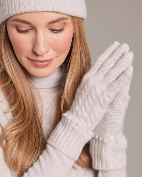Alashan Cashmere 100% Cashmere Gemma Starburst Glove
