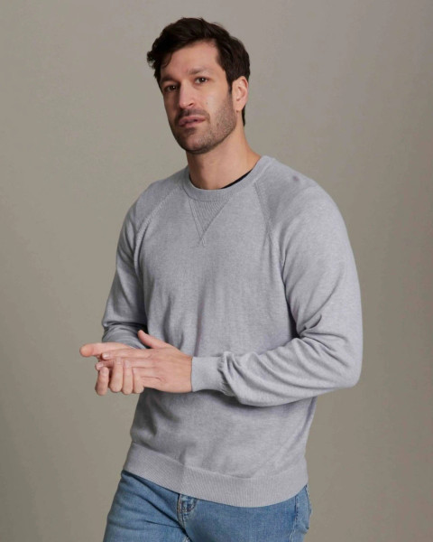 Alashan Cashmere Men's Cotton Cashmere Raglan Sweatshirt