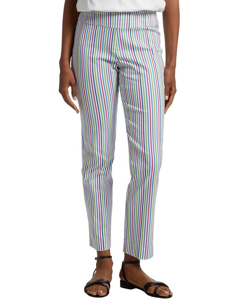 Krazy Larry Pull-On Ankle Pants in White | Island Pursuit |