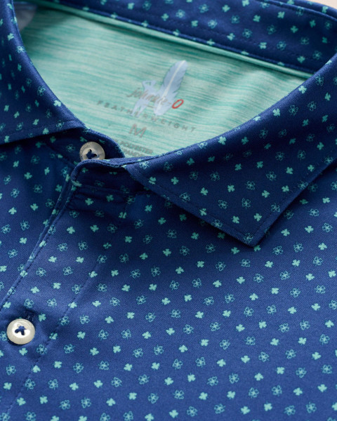 Johnnie-O Mens Top O' The Morning Featherweight Performance Polo