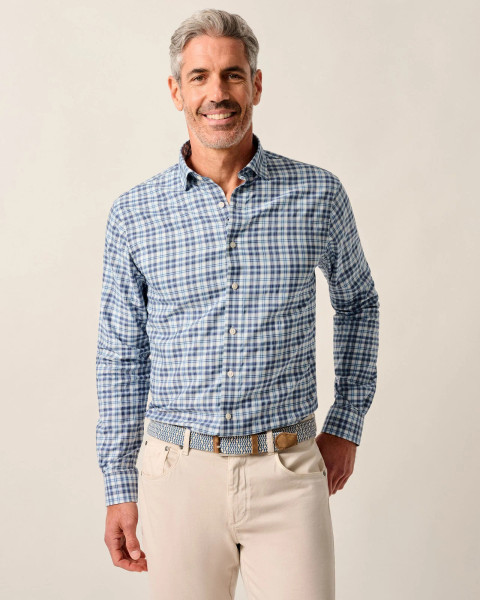 Johnnie-O Men's  Donovan Featherweight Performance Button Down Shirt