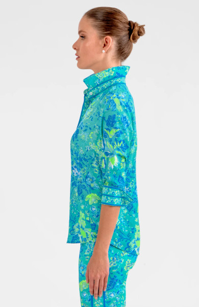 Gretchen Scott 's English Garden Boyfriend Shirt