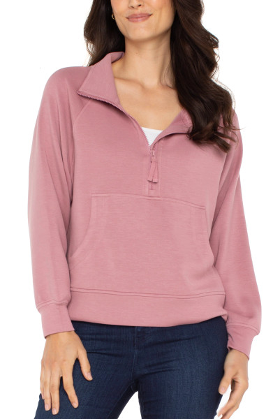 Liverpool Los Angeles Women's Athletic Half Zip Popover