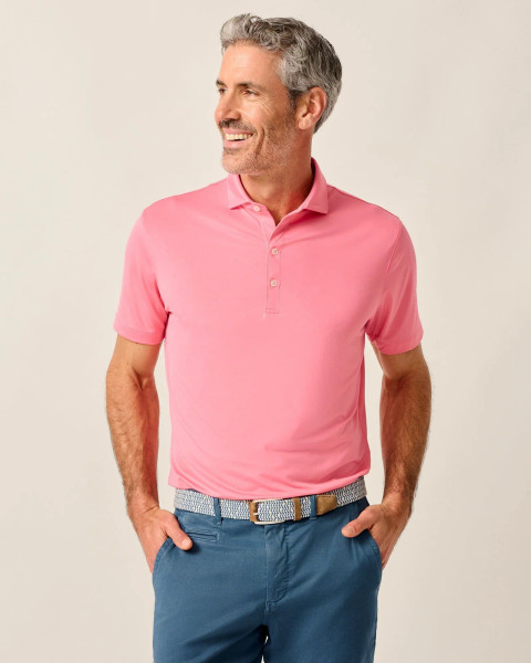 Johnnie-O Men's Birdie Performance Jersey Polo Shirt