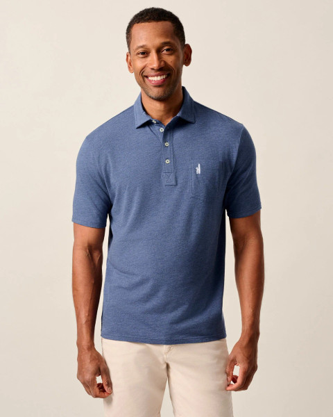Johnnie-O Men's Heathered Original 4-Button Polo Shirt