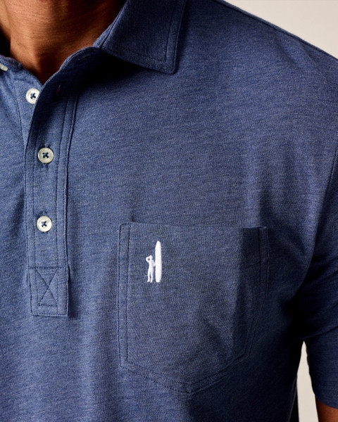 Johnnie-O Men's Heathered Original 4-Button Polo Shirt