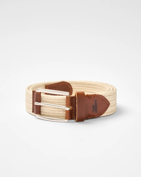 Johnnie-O Men's Farley Waxed Cotton Stretch Belt