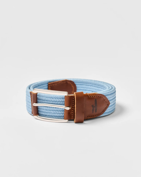 Johnnie-O Men's Farley Waxed Cotton Stretch Belt