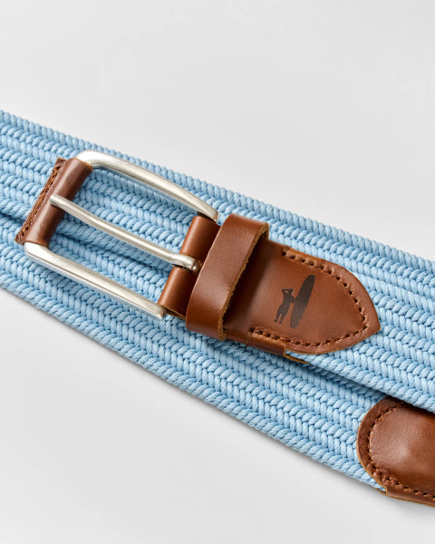 Johnnie-O Men's Farley Waxed Cotton Stretch Belt