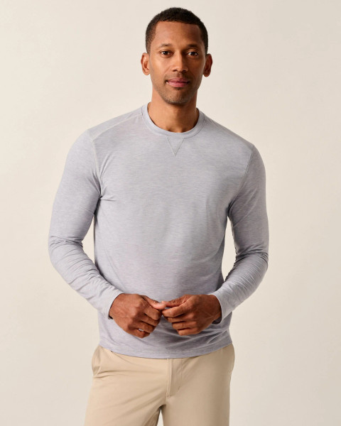 Johnnie-O Men's The Course Performance Long Sleeve T-Shirt