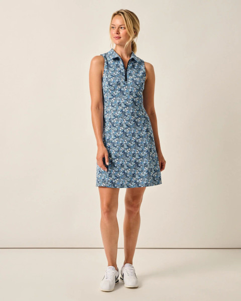 Johnnie-O Women's Ginny Performance Sleeveless Polo Dress