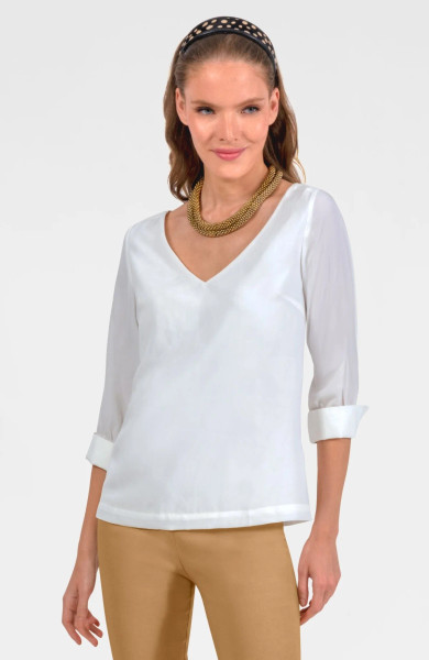 Gretchen Scott's Everyone V-Neck Top