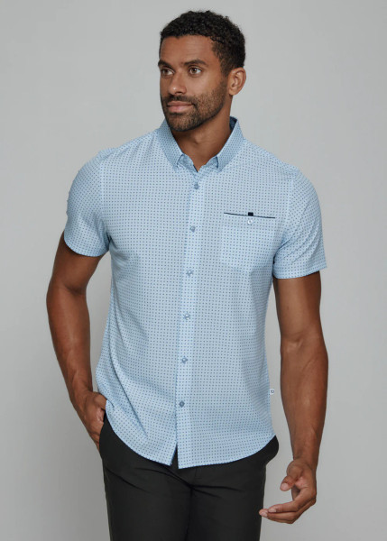7 Diamonds Men's Monroe Short Sleeve Shirt