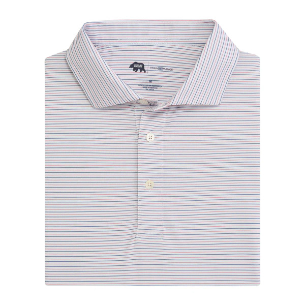 Onward Reserve Tour Stripe Performance Pique Polo