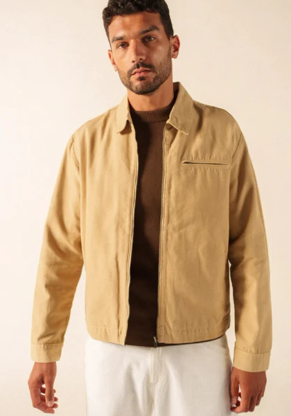 Saint James Zephyr Cotton Canvas Jacket 