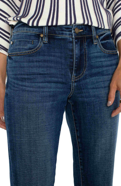 Liverpool Los Angeles Marley Girlfriend Cuffed Eco Jeans