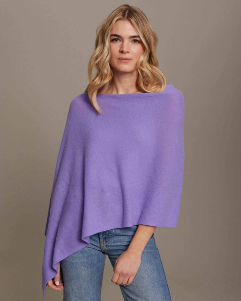 Alashan cashmere  Cashmere Draped Dress Topper in Veronica