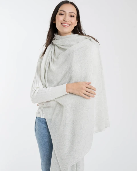 Alashan Cashmere 100% Luxury Cashmere Breezy Travel Wrap