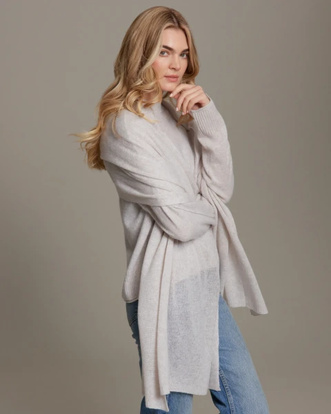 Alashan Cashmere 100% Luxury Cashmere Breezy Travel Wrap