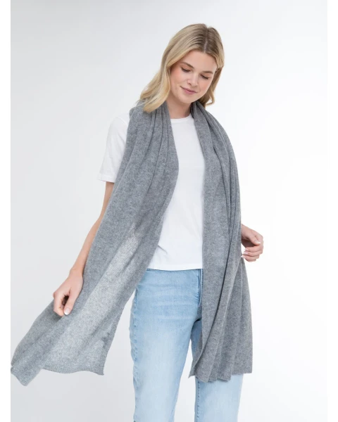 Alashan Cashmere 100% Luxury Cashmere Breezy Travel Wrap