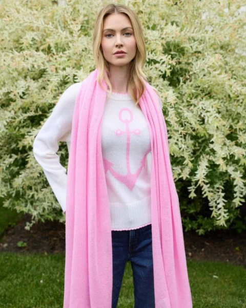 Alashan Cashmere 100% Luxury Cashmere Breezy Travel Wrap