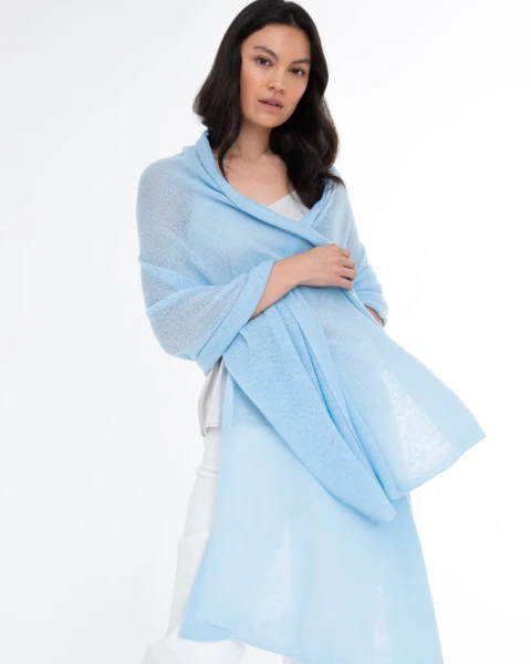 Alashan Cashmere 100% Luxury Cashmere Breezy Travel Wrap