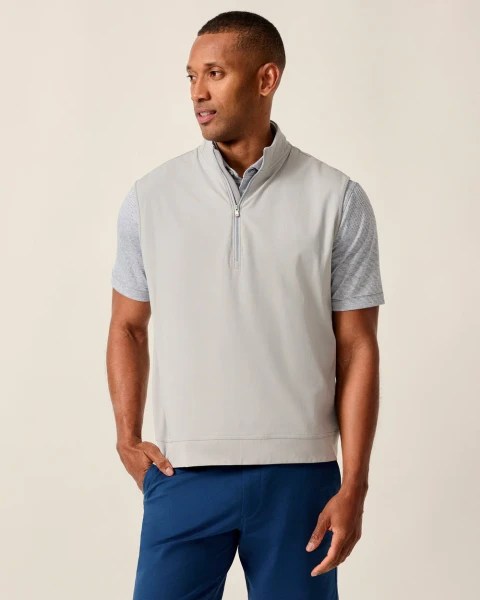 Johnnie-O Motion 1/4 Zip Performance Vest