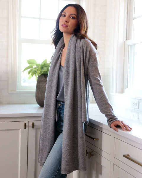 Alashan Cashmere 100% Cashmere Luxury Travel Wrap