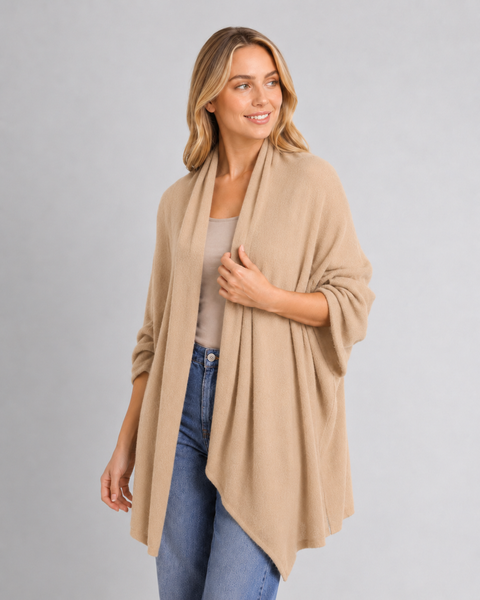 Alashan 100% Cashmere Luxury Travel Wrap