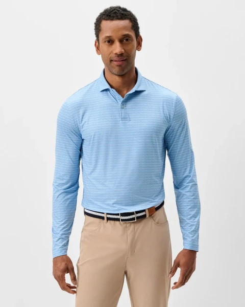 Johnnie-O Performance Featherweight Long Sleeve Polo