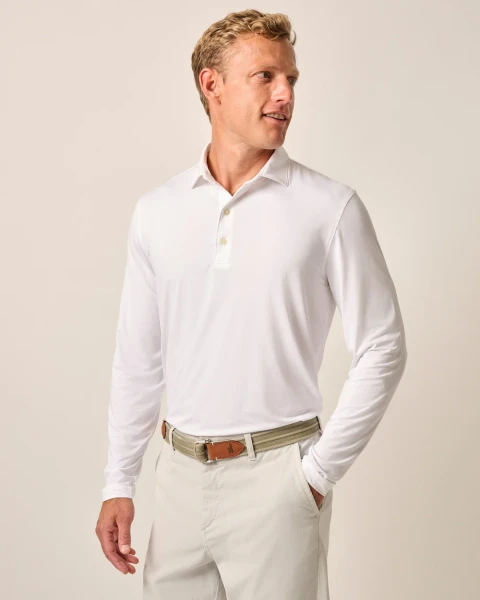 Johnnie-O Performance Featherweight Long Sleeve Polo
