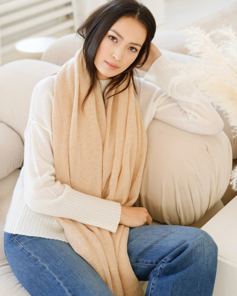 Alashan Cashmere 100% Cashmere Breezy Travel Wrap