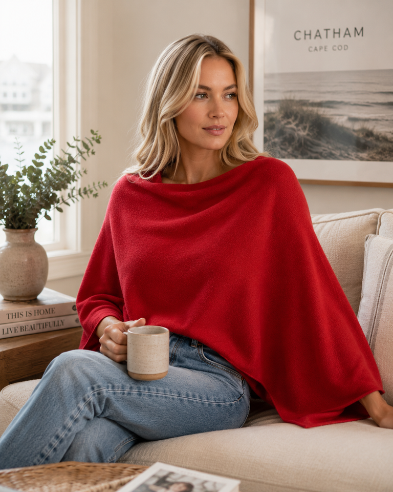 Alashan Cashmere 4-in-1 Cashmere Dress Topper 