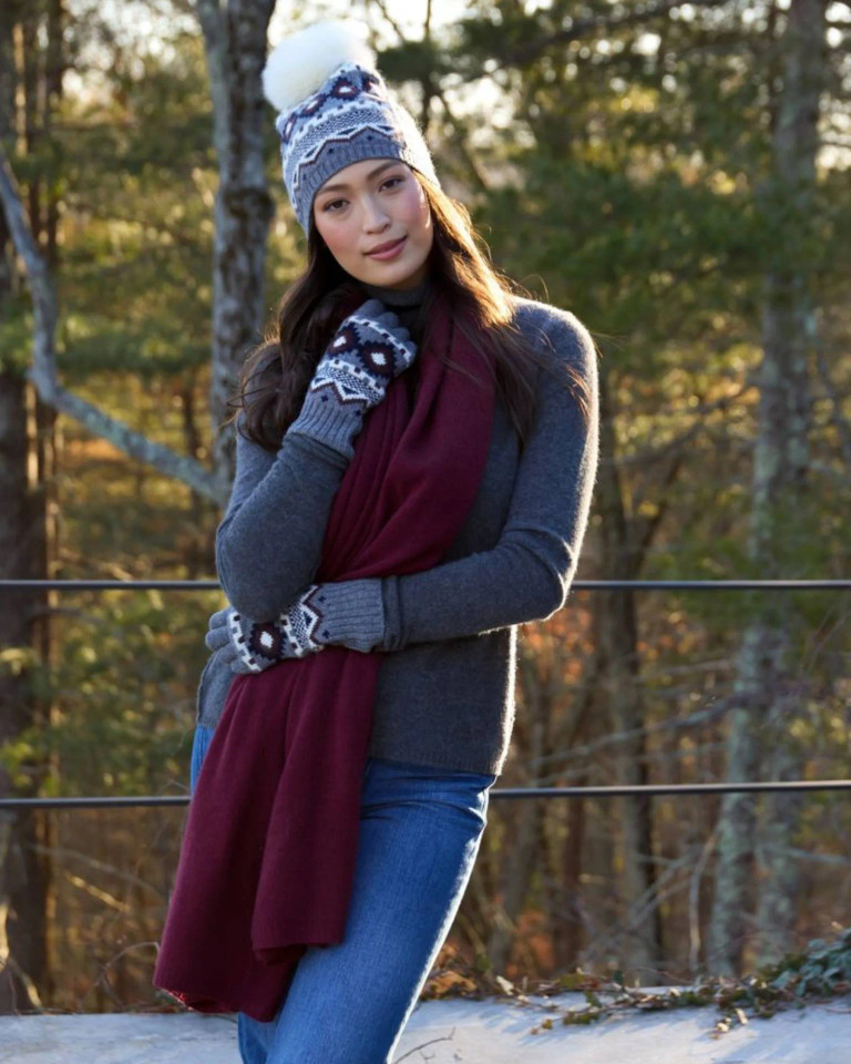 Alashan Cashmere 100% Cashmere Essential Scarf