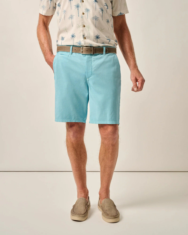 Johnnie-O Men's Nassau 8" Cotton Blend Shorts 